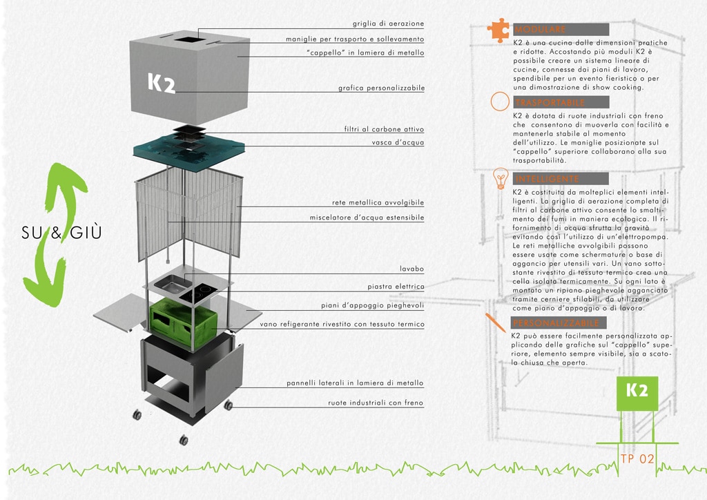 presentation of Up and Down - K2 presented by arcHITects