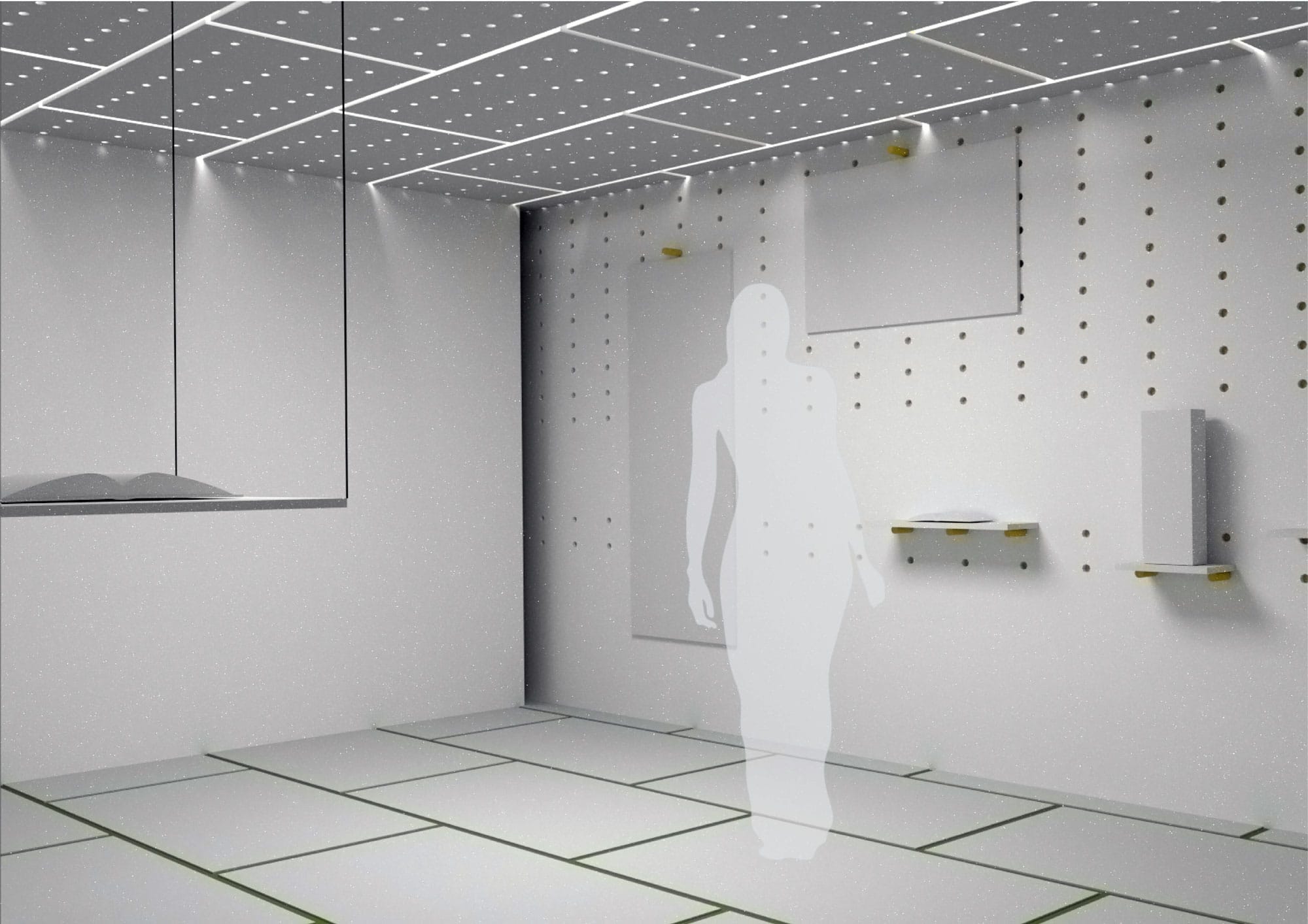 A render of MIX-USE - Multi-purpose exhibition space - arcHITects srl – Piantini/Pasini