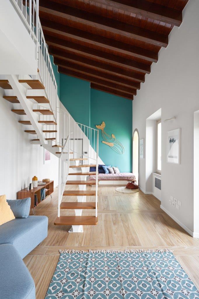 living room in North Wind Apartments in Campione del Garda | Lake Garda